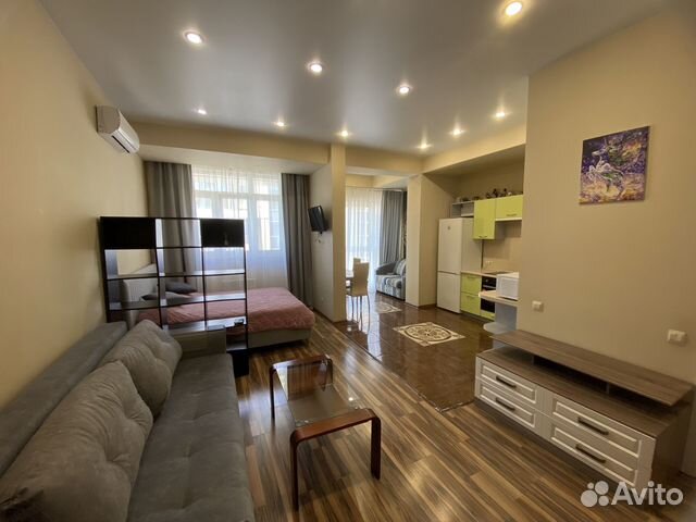 

Квартира-студия, 39 м², 3 кровати