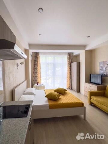 

Квартира-студия, 30 м², 2 кровати