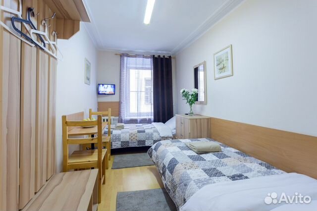 

Квартира-студия, 10 м², 2 кровати