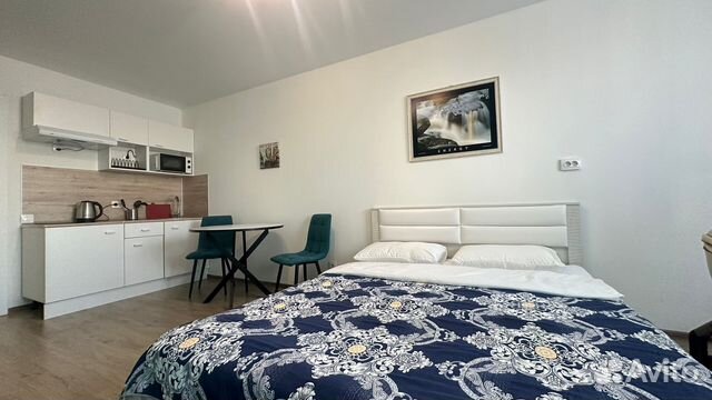 

Квартира-студия, 27 м², 1 кровать