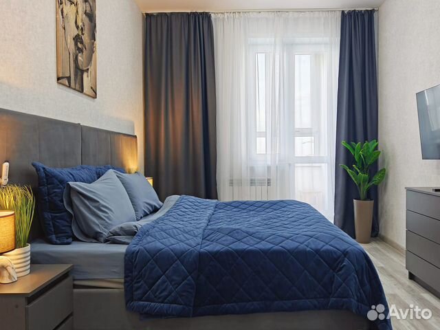 

1-к. квартира, 43 м², 2 кровати