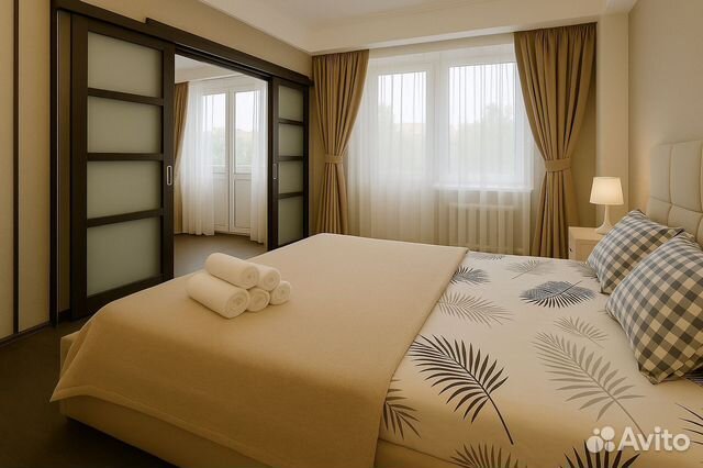 

2-к. квартира, 44 м², 2 кровати