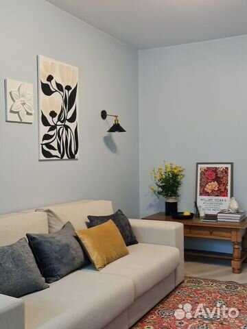 

1-к. квартира, 48 м², 2 кровати