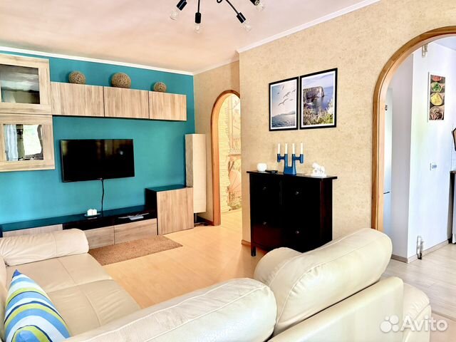 

1-к. квартира, 43,7 м², 3 кровати