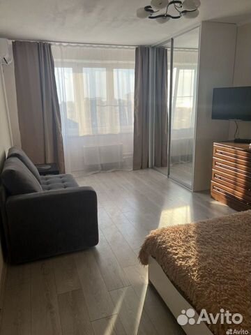

1-к. квартира, 38 м², 2 кровати
