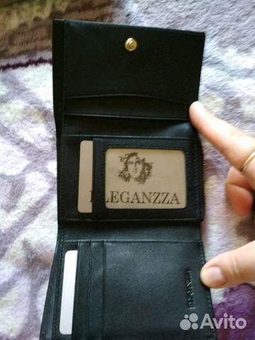 Новый кожаный кошелёк eleganzza Новый кожаный кошелёк eleganzza