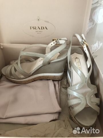 Босоножки туфли Prada оригинал