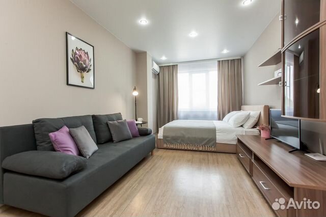

1-к. квартира, 37 м², 2 кровати