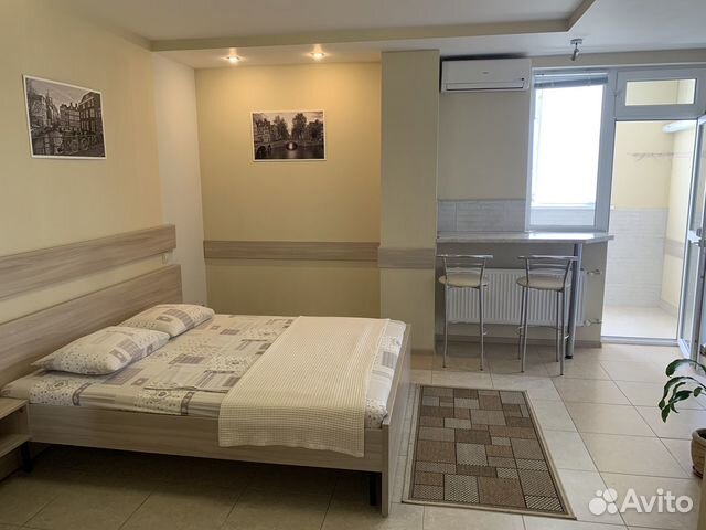 

Квартира-студия, 34 м², 1 кровать