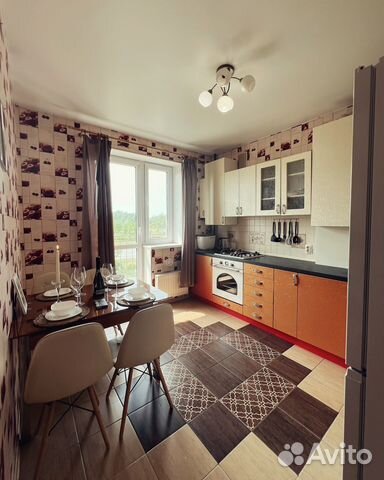 

1-к. квартира, 38 м², 2 кровати