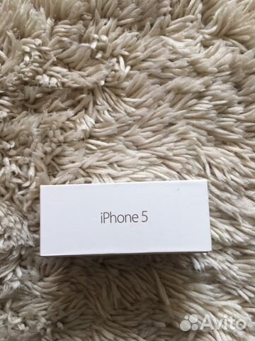 Коробка от iPhone5