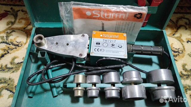 Аппарат для сварки пластиковых труб Sturm TW7217 Аппарат для сварки пластиковых труб Sturm TW7217