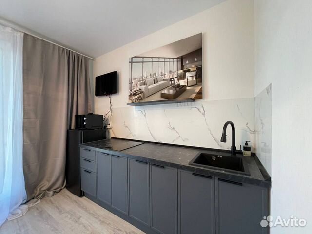 

Квартира-студия, 24 м², 2 кровати