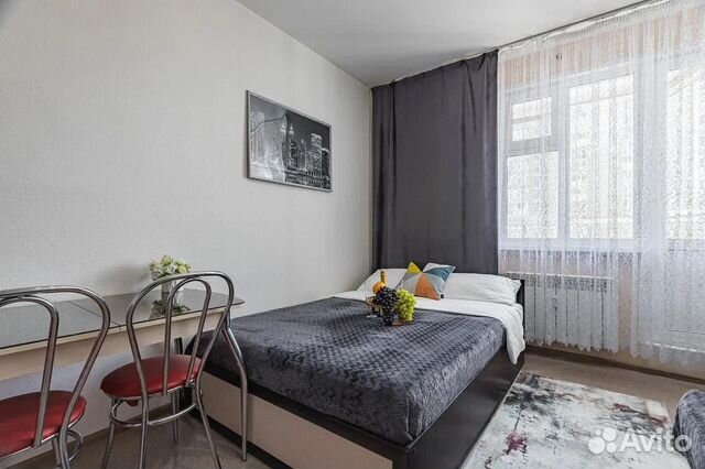 

Квартира-студия, 24 м², 2 кровати