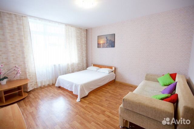 

Квартира-студия, 42 м², 2 кровати