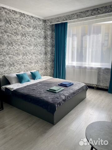

1-к. квартира, 42 м², 2 кровати