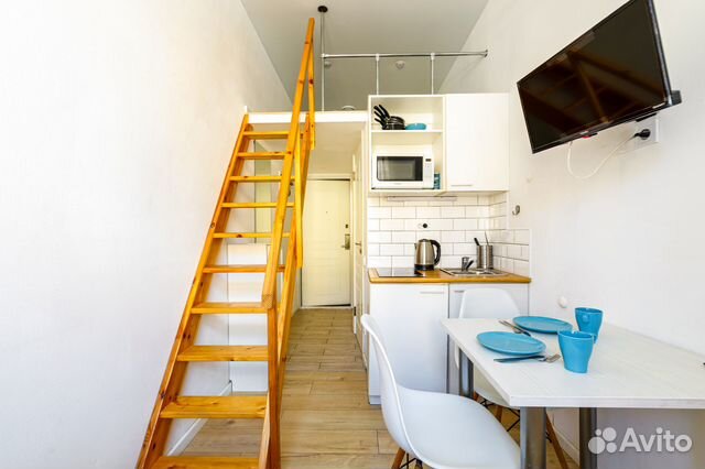

Квартира-студия, 15 м², 2 кровати