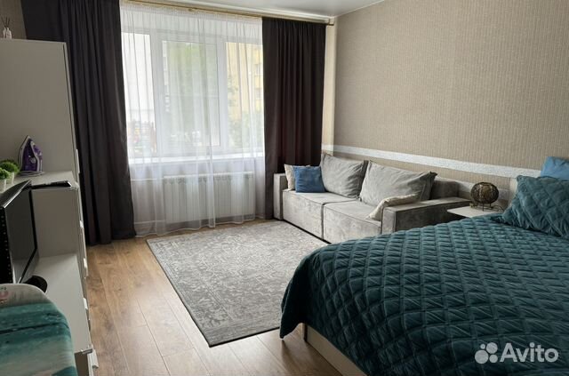 

1-к. квартира, 44 м², 3 кровати