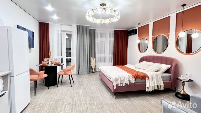 

Квартира-студия, 41 м², 2 кровати