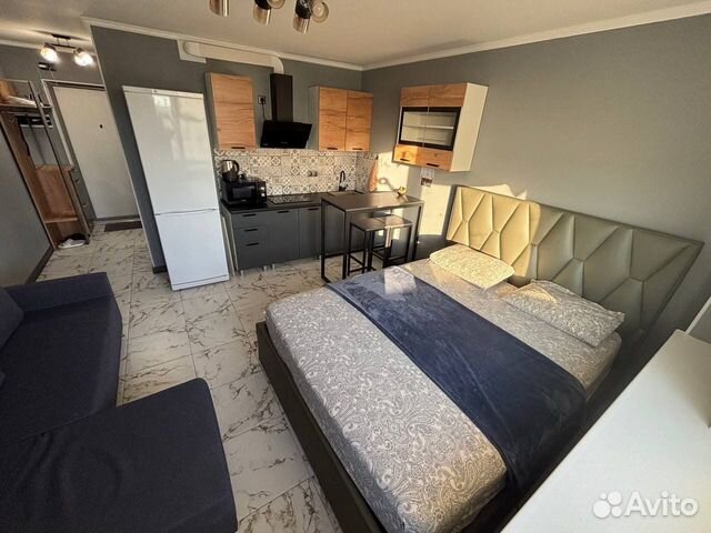 

Квартира-студия, 29 м², 2 кровати