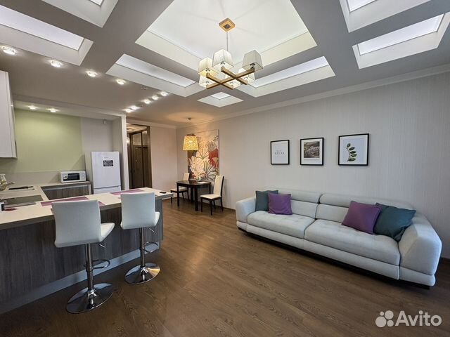 

1-к. квартира, 70 м², 2 кровати