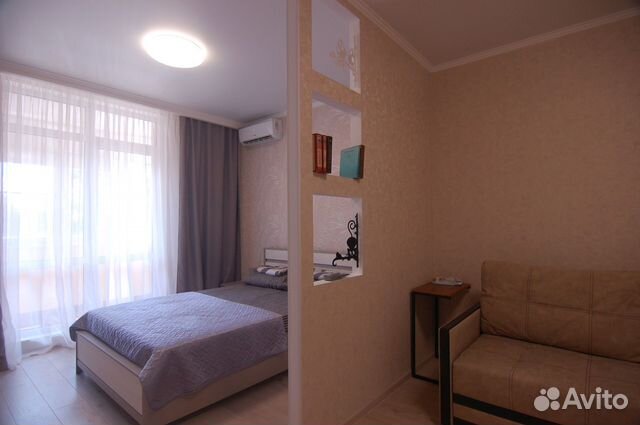 

1-к. квартира, 42 м², 3 кровати