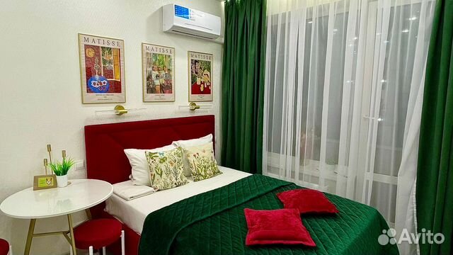 

Квартира-студия, 21 м², 1 кровать