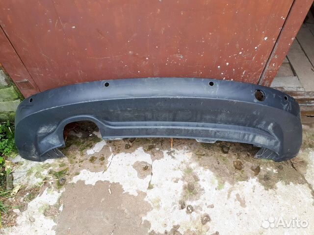 Задний бампер тигуан