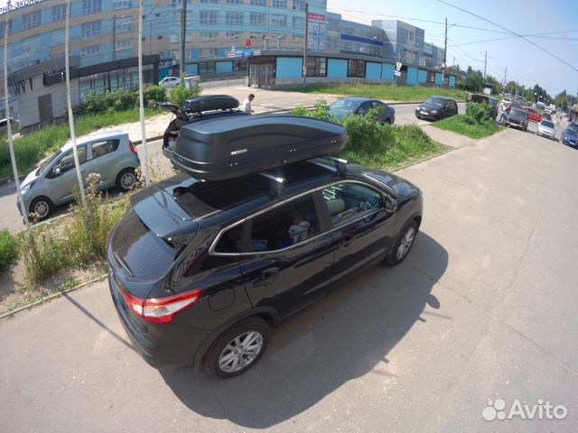 Багажник бокс на крышу Nissan Qashqai (2014)
