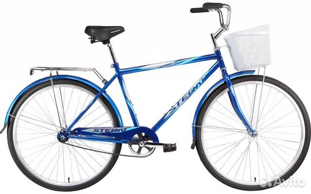 Новый дорожн.велосипед stern 1.0 с корзиной и баг