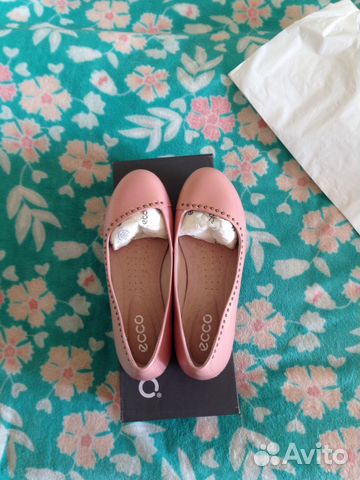 Балетки для девочки Ecco 37 новые Балетки для девочки Ecco 37 новые