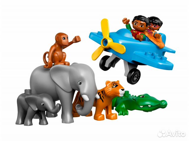 Lego Duplo* 10804 Животные Джунглей Азия /новый Lego Duplo* 10804 Животные Джунглей Азия /новый