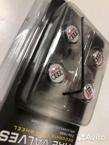 Audi колпачки на ниппель с секреткой Ауди