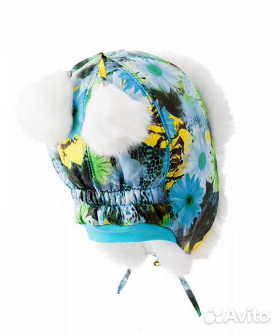 Шапка зимняя на девочку новая Кроха