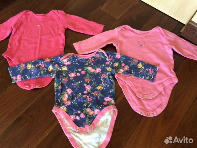 Пакет одежды Mothercare для девочки 6-9 мес