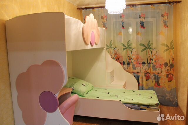 

3-к. квартира, 70 м², 4 кровати