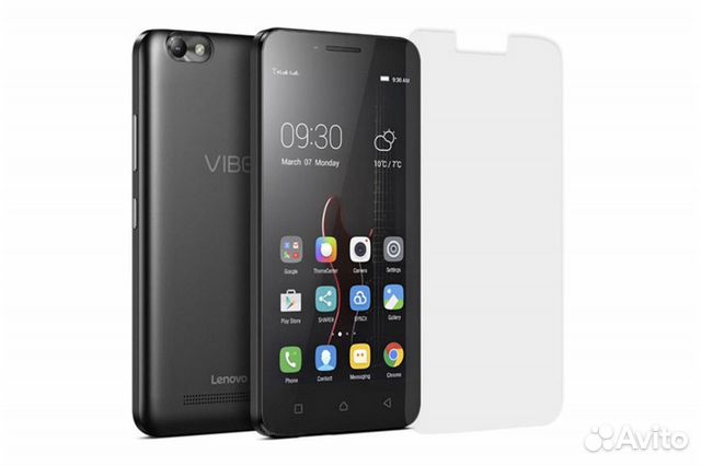 Защитное стекло Lenovo Vibe C (A2020) 9H, 0.3мм