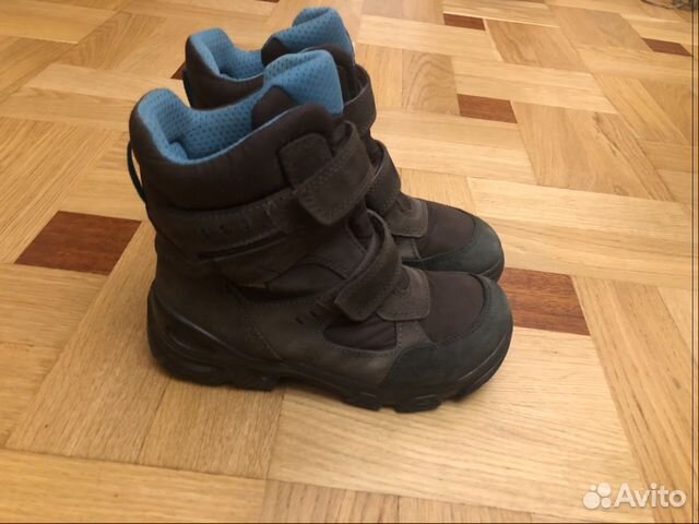 Зимние ботинки ecco Gore-Tex в отличном состоянии Зимние ботинки ecco Gore-Tex в отличном состоянии