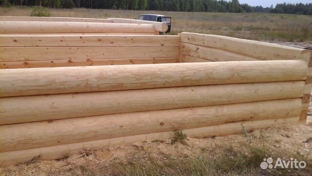 Сруб бани 5x5+ 2 с мансардной крышей Сруб бани 5x5+ 2 с мансардной крышей