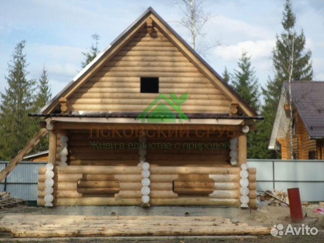 Сруб дома