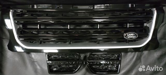 Решетка радиатора и жабры Land Rover Discovery 4 + Решетка радиатора и жабры Land Rover Discovery 4 +