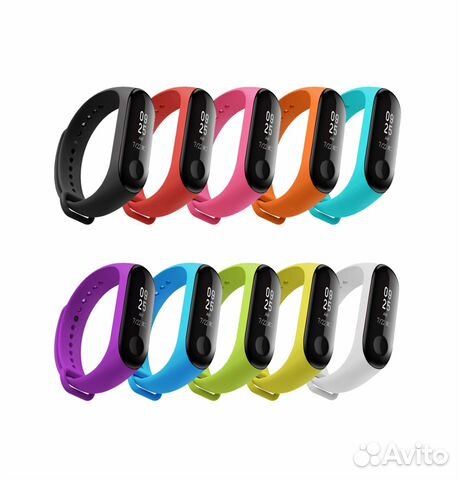 Ремешки для Xiaomi Mi Band 3 и Mi Band 2