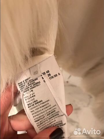 Шуба из эко меха Prada, оригинал, бу Шуба из эко меха Prada, оригинал, бу