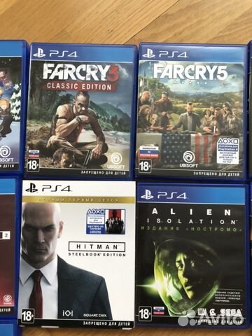 PS3 и PS4 редкие и лимитированные игры