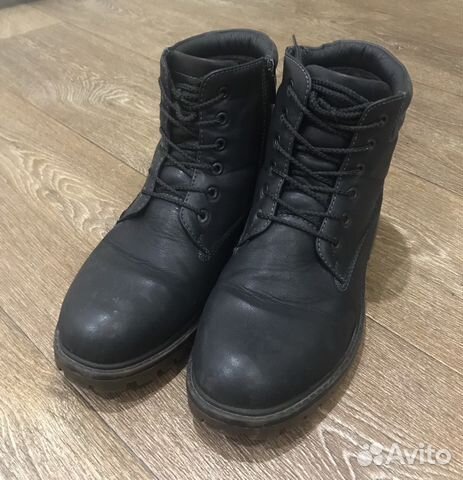 Ботинки черные зимние Ботинки черные зимние