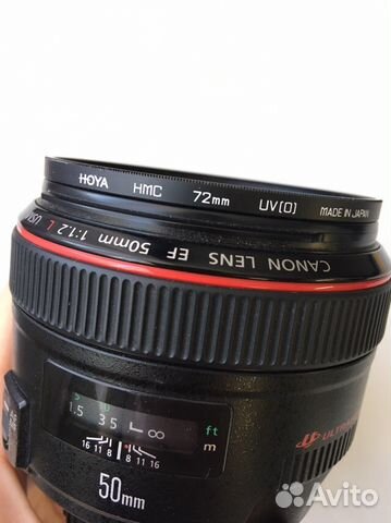 Объектив премиум Canon EF 50 f/1.2 L USM