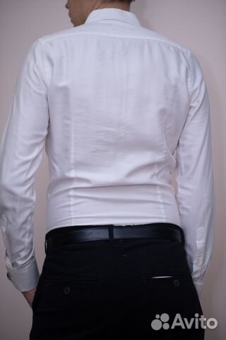 Рубашка. Mario machardi. Slim Fit