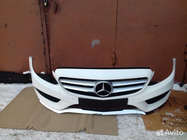 Бампер AMG в сборе Мерседес C205,С 205 идеал