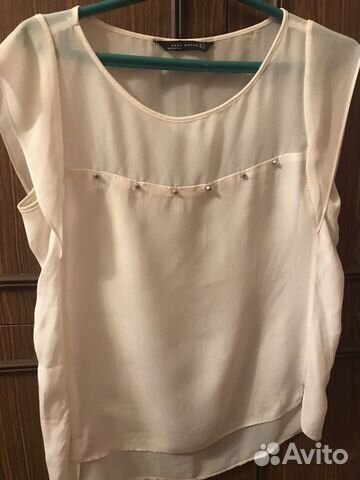 Шифоновый топ zara Шифоновый топ zara