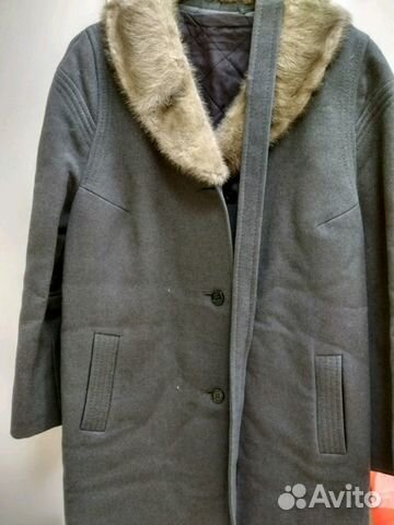 Пальто винтажное (oversize) gray Пальто винтажное (oversize) gray